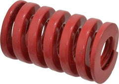 Dayton Lamina - 1-1/2" Hole Diam, 3/4" Rod Diam, 2-1/2" Free Length, Red Die Spring - 153 Lb Max Deflection, 0.76" Max Deflection, Heavy Duty, Chromium Vanadium Steel - Apex Tool & Supply