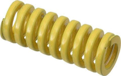 Dayton Lamina - 1/2" Hole Diam, 9/32" Rod Diam, 1-1/4" Free Length, Yellow Die Spring - 25.2 Lb Max Deflection, 0.31" Max Deflection, Extra Heavy Duty, Chromium Vanadium Steel - Apex Tool & Supply