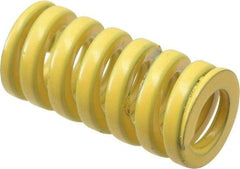 Dayton Lamina - 5/8" Hole Diam, 11/32" Rod Diam, 1-1/4" Free Length, Yellow Die Spring - 53.7 Lb Max Deflection, 0.31" Max Deflection, Extra Heavy Duty, Chromium Vanadium Steel - Apex Tool & Supply