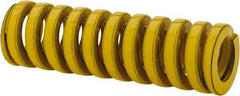 Dayton Lamina - 5/8" Hole Diam, 11/32" Rod Diam, 2" Free Length, Yellow Die Spring - 31.7 Lb Max Deflection, 0.5" Max Deflection, Extra Heavy Duty, Chromium Vanadium Steel - Apex Tool & Supply