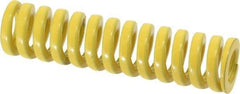 Dayton Lamina - 5/8" Hole Diam, 11/32" Rod Diam, 2-1/2" Free Length, Yellow Die Spring - 24.7 Lb Max Deflection, 0.63" Max Deflection, Extra Heavy Duty, Chromium Vanadium Steel - Apex Tool & Supply