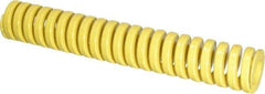 Dayton Lamina - 1" Hole Diam, 1/2" Rod Diam, 6" Free Length, Yellow Die Spring - 34.4 Lb Max Deflection, 1.5" Max Deflection, Extra Heavy Duty, Chromium Vanadium Steel - Apex Tool & Supply