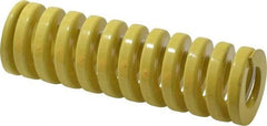 Dayton Lamina - 1-1/4" Hole Diam, 5/8" Rod Diam, 4" Free Length, Yellow Die Spring - 88.9 Lb Max Deflection, 1" Max Deflection, Extra Heavy Duty, Chromium Vanadium Steel - Apex Tool & Supply