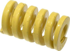 Dayton Lamina - 1-1/2" Hole Diam, 3/4" Rod Diam, 2-1/2" Free Length, Yellow Die Spring - 241 Lb Max Deflection, 0.63" Max Deflection, Extra Heavy Duty, Chromium Vanadium Steel - Apex Tool & Supply