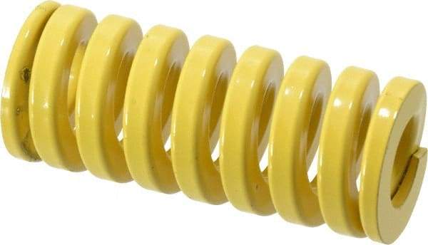 Dayton Lamina - 1-1/2" Hole Diam, 3/4" Rod Diam, 3-1/2" Free Length, Yellow Die Spring - 160 Lb Max Deflection, 0.88" Max Deflection, Extra Heavy Duty, Chromium Vanadium Steel - Apex Tool & Supply