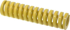 Dayton Lamina - 1-1/2" Hole Diam, 3/4" Rod Diam, 6" Free Length, Yellow Die Spring - 88.7 Lb Max Deflection, 1.5" Max Deflection, Extra Heavy Duty, Chromium Vanadium Steel - Apex Tool & Supply