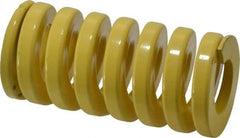 Dayton Lamina - 2" Hole Diam, 1" Rod Diam, 4" Free Length, Yellow Die Spring - 231 Lb Max Deflection, 1" Max Deflection, Extra Heavy Duty, Chromium Vanadium Steel - Apex Tool & Supply