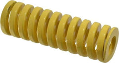 Dayton Lamina - 2" Hole Diam, 1" Rod Diam, 6" Free Length, Yellow Die Spring - 145 Lb Max Deflection, 1.5" Max Deflection, Extra Heavy Duty, Chromium Vanadium Steel - Apex Tool & Supply