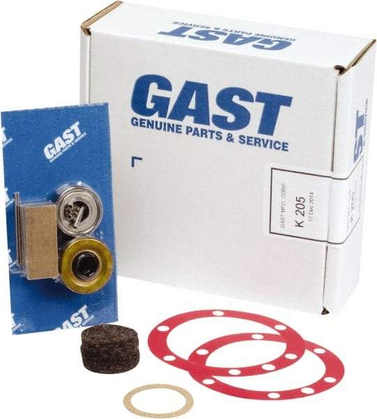 Gast - Air Actuated Motor Accessories Type: Repair Kit For Use With: 4AM-FRV-13H & 4AM-NRV-22A & 4AM-NRV-22F - Apex Tool & Supply