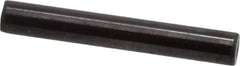 Holo-Krome - 1/8" Diam x 7/8" Pin Length Grade 8 Alloy Steel Standard Dowel Pin - Black Luster Finish, C 47-58 & C 60 (Surface) Hardness, 1 Beveled & 1 Rounded End - Apex Tool & Supply