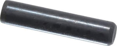 Holo-Krome - 3/16" Diam x 7/8" Pin Length Grade 8 Alloy Steel Standard Dowel Pin - Black Luster Finish, C 47-58 & C 60 (Surface) Hardness, 1 Beveled & 1 Rounded End - Apex Tool & Supply