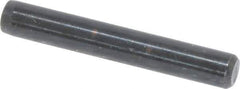 Holo-Krome - 3/16" Diam x 1-1/4" Pin Length Grade 8 Alloy Steel Standard Dowel Pin - Black Luster Finish, C 47-58 & C 60 (Surface) Hardness, 1 Beveled & 1 Rounded End - Apex Tool & Supply