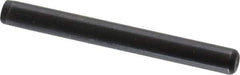 Holo-Krome - 3/16" Diam x 1-3/4" Pin Length Grade 8 Alloy Steel Standard Dowel Pin - Black Luster Finish, C 47-58 & C 60 (Surface) Hardness, 1 Beveled & 1 Rounded End - Apex Tool & Supply