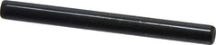 Holo-Krome - 3/16" Diam x 2" Pin Length Grade 8 Alloy Steel Standard Dowel Pin - Black Luster Finish, C 47-58 & C 60 (Surface) Hardness, 1 Beveled & 1 Rounded End - Apex Tool & Supply