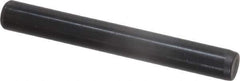 Holo-Krome - 1/4" Diam x 2" Pin Length Grade 8 Alloy Steel Standard Dowel Pin - Black Luster Finish, C 47-58 & C 60 (Surface) Hardness, 1 Beveled & 1 Rounded End - Apex Tool & Supply