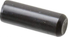 Holo-Krome - 5/16" Diam x 7/8" Pin Length Grade 8 Alloy Steel Standard Dowel Pin - Black Luster Finish, C 47-58 & C 60 (Surface) Hardness, 1 Beveled & 1 Rounded End - Apex Tool & Supply