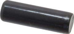 Holo-Krome - 5/16" Diam x 1" Pin Length Grade 8 Alloy Steel Standard Dowel Pin - Black Luster Finish, C 47-58 & C 60 (Surface) Hardness, 1 Beveled & 1 Rounded End - Apex Tool & Supply
