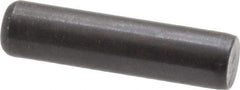 Holo-Krome - 5/16" Diam x 1-1/4" Pin Length Grade 8 Alloy Steel Standard Dowel Pin - Black Luster Finish, C 47-58 & C 60 (Surface) Hardness, 1 Beveled & 1 Rounded End - Apex Tool & Supply