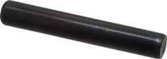 Holo-Krome - 5/16" Diam x 2" Pin Length Grade 8 Alloy Steel Standard Dowel Pin - Black Luster Finish, C 47-58 & C 60 (Surface) Hardness, 1 Beveled & 1 Rounded End - Apex Tool & Supply