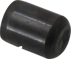 Holo-Krome - 3/8" Diam x 1/2" Pin Length Grade 8 Alloy Steel Standard Dowel Pin - Black Luster Finish, C 47-58 & C 60 (Surface) Hardness, 1 Beveled & 1 Rounded End - Apex Tool & Supply