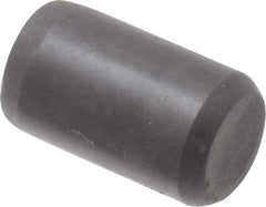 Holo-Krome - 3/8" Diam x 5/8" Pin Length Grade 8 Alloy Steel Standard Dowel Pin - Black Luster Finish, C 47-58 & C 60 (Surface) Hardness, 1 Beveled & 1 Rounded End - Apex Tool & Supply