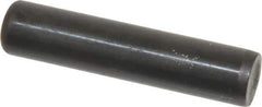 Holo-Krome - 1/2" Diam x 2-1/4" Pin Length Grade 8 Alloy Steel Standard Dowel Pin - Black Luster Finish, C 47-58 & C 60 (Surface) Hardness, 1 Beveled & 1 Rounded End - Apex Tool & Supply