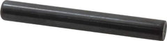 Holo-Krome - 1/2" Diam x 4" Pin Length Grade 8 Alloy Steel Standard Dowel Pin - Black Luster Finish, C 47-58 & C 60 (Surface) Hardness, 1 Beveled & 1 Rounded End - Apex Tool & Supply