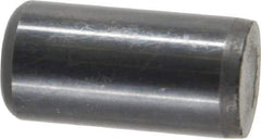 Holo-Krome - 5/8" Diam x 1-1/4" Pin Length Grade 8 Alloy Steel Standard Dowel Pin - Black Luster Finish, C 47-58 & C 60 (Surface) Hardness, 1 Beveled & 1 Rounded End - Apex Tool & Supply
