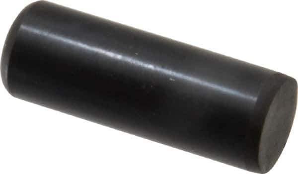 Holo-Krome - 5/8" Diam x 1-3/4" Pin Length Grade 8 Alloy Steel Standard Dowel Pin - Black Luster Finish, C 47-58 & C 60 (Surface) Hardness, 1 Beveled & 1 Rounded End - Apex Tool & Supply