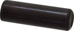 Holo-Krome - 5/8" Diam x 2" Pin Length Grade 8 Alloy Steel Standard Dowel Pin - Black Luster Finish, C 47-58 & C 60 (Surface) Hardness, 1 Beveled & 1 Rounded End - Apex Tool & Supply