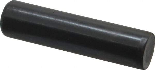 Holo-Krome - 5/8" Diam x 2-1/2" Pin Length Grade 8 Alloy Steel Standard Dowel Pin - Black Luster Finish, C 47-58 & C 60 (Surface) Hardness, 1 Beveled & 1 Rounded End - Apex Tool & Supply
