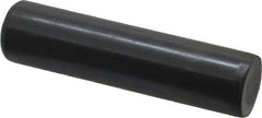 Holo-Krome - 5/8" Diam x 2-1/2" Pin Length Grade 8 Alloy Steel Standard Dowel Pin - Black Luster Finish, C 47-58 & C 60 (Surface) Hardness, 1 Beveled & 1 Rounded End - Apex Tool & Supply