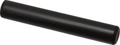 Holo-Krome - 5/8" Diam x 4" Pin Length Grade 8 Alloy Steel Standard Dowel Pin - Black Luster Finish, C 47-58 & C 60 (Surface) Hardness, 1 Beveled & 1 Rounded End - Apex Tool & Supply