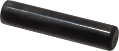 Holo-Krome - 3/4" Diam x 3-1/2" Pin Length Grade 8 Alloy Steel Standard Dowel Pin - Black Luster Finish, C 47-58 & C 60 (Surface) Hardness, 1 Beveled & 1 Rounded End - Apex Tool & Supply