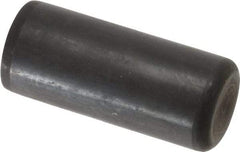 Holo-Krome - 7/8" Diam x 2" Pin Length Grade 8 Alloy Steel Standard Dowel Pin - Black Luster Finish, C 47-58 & C 60 (Surface) Hardness, 1 Beveled & 1 Rounded End - Apex Tool & Supply