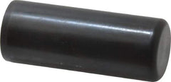 Holo-Krome - 1" Diam x 2-1/2" Pin Length Grade 8 Alloy Steel Standard Dowel Pin - Black Luster Finish, C 47-58 & C 60 (Surface) Hardness, 1 Beveled & 1 Rounded End - Apex Tool & Supply
