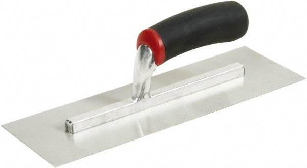 Hyde Tools - Carbon Steel Masonry Trowel - 12" Long x 4" Wide - Apex Tool & Supply