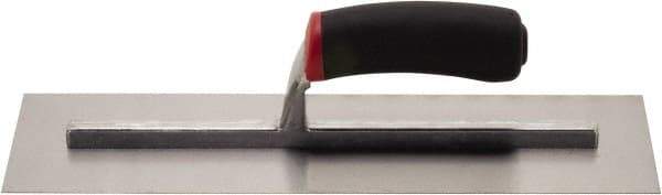 Hyde Tools - Carbon Steel Masonry Trowel - 14" Long x 4" Wide, Wood Handle - Apex Tool & Supply