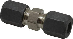 Made in USA - 3/8" OD, Grade 316Stainless Steel Union - -75 to 750°F, 5/8" Hex, Comp x Comp Ends - Apex Tool & Supply