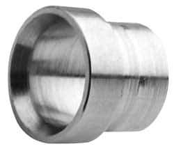 Made in USA - 1" Tube OD, 37° Stainless Steel Flared Tube Sleeve - Unthreaded Flare Ends - Apex Tool & Supply