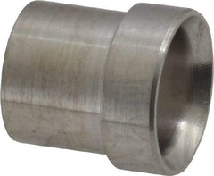 Made in USA - 3/8" Tube OD, 37° Stainless Steel Flared Tube Sleeve - Unthreaded Flare Ends - Apex Tool & Supply