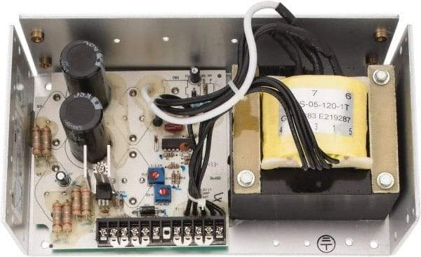 Sola/Hevi-Duty - 60 Watt, 12 Amp, 100 VAC, 120 VAC, 220 VAC, 230 VAC, 240 VAC Input, 5 VDC Output, Power Supply - Screw Terminal Connection, 1 Output, 9 Inch Wide x 2-3/4 Inch Deep x 4.87 Inch High, 32 to 122°F - Apex Tool & Supply