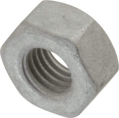 Armor Coat - 1/4-28 UNF Steel Right Hand Hex Nut - 7/16" Across Flats, 7/32" High, Armor Coat Finish - Apex Tool & Supply