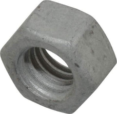 Armor Coat - 3/8-16 UNC Steel Right Hand Hex Nut - 9/16" Across Flats, 21/64" High, Armor Coat Finish - Apex Tool & Supply