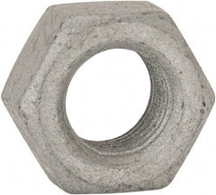 Armor Coat - 7/16-20 UNF Steel Right Hand Hex Nut - 11/16" Across Flats, 3/8" High, Armor Coat Finish - Apex Tool & Supply