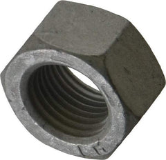 Armor Coat - 1/2-20 UNF Steel Right Hand Hex Nut - 3/4" Across Flats, 7/16" High, Armor Coat Finish - Apex Tool & Supply