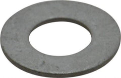 Armor Coat - 7/16" Screw, Grade 8 Alloy Steel SAE Flat Washer - 15/32" ID x 59/64" OD, 0.05" Thick - Apex Tool & Supply