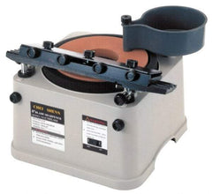Value Collection - 15-3/4 Inch Long Tool Compatibility, 8 Inch Wheel Diameter, Straight Cutting Tool Sharpener - 5/8 Inch Spindle Diameter - Apex Tool & Supply