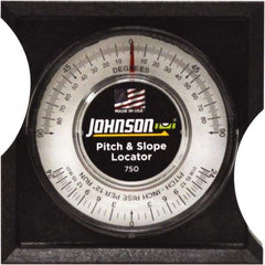 Johnson Level & Tool - (4) 90° Measuring Range, Protractor - Accuracy Up to 0.30° - Apex Tool & Supply