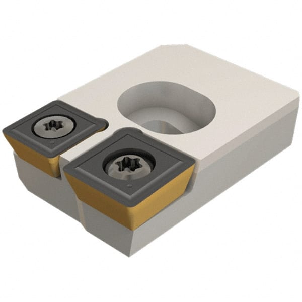 Iscar - Series CA-SOMT12 2-Insert Inner Drill Cartridge - Apex Tool & Supply